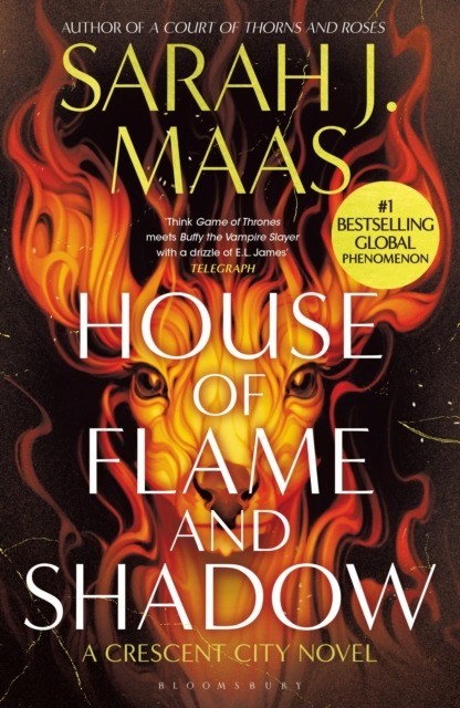 okładka House of Flame and Shadow wer. angielska książka | Sarah J. Maas