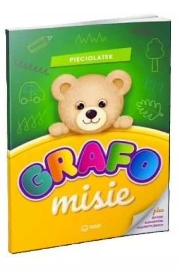 okładka GRAFOmisie Pięciolatek książka | Karamuz Karolina