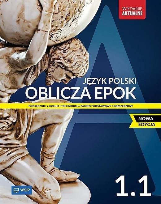 okładka Nowa Język Polski Oblicza epok Podręcznik liceum i technikum klasa 1 zakres podstawowy i rozszerzony część 1 książka | Opracowanie zbiorowe