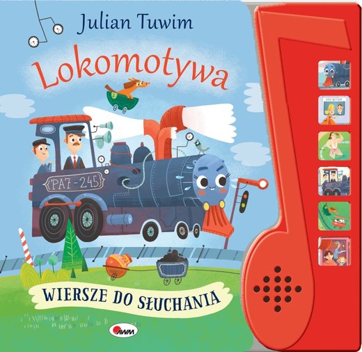 okładka Lokomotywa. Wiersze do słuchania książka | Julian Tuwim