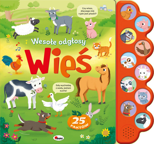 okładka WIEŚ. Wesołe odgłosy książka | Natalia Kawałko-Dzikowska