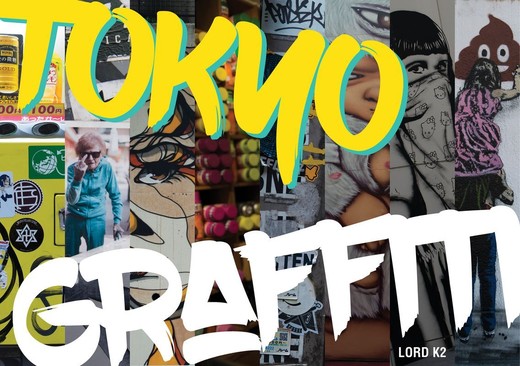 okładka Tokyo Graffiti wer. angielska książka