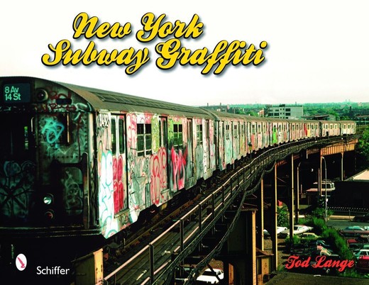 okładka New York Subway Graffiti wer. angielska książka