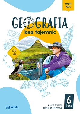 okładka Geografia bez tajemnic ćwiczenia klasa 6 szkoła podstawowa książka