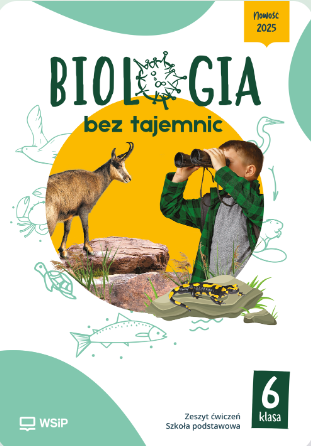 okładka Biologia bez tajemnic zeszyt ćwiczeń klasa 6 szkoła podstawowa książka