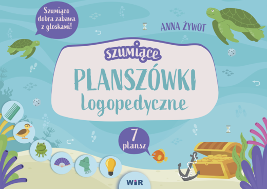 okładka Szumiące planszówki logopedyczne książka | Anna Żywot