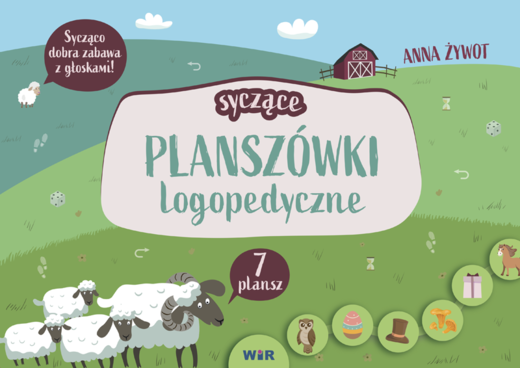 okładka Syczące planszówki logopedyczne książka | Anna Żywot