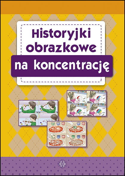 okładka Historyjki obrazkowe na koncentrację książka | Hinz Magdalena