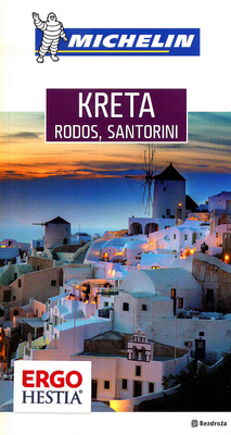 okładka Kreta Rodos Santorini przewodnik Michelin książka | Peter Zralek