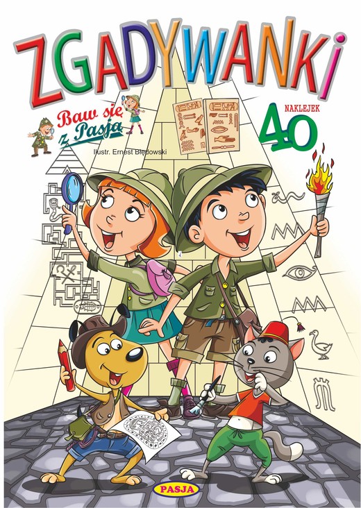 okładka Zgadywanki. Baw się z pasją książka | Ernest Błędowski, Kruszewski Włodzimierz