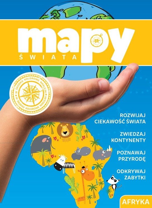 okładka Afryka mapy świata książka | Opracowanie zbiorowe