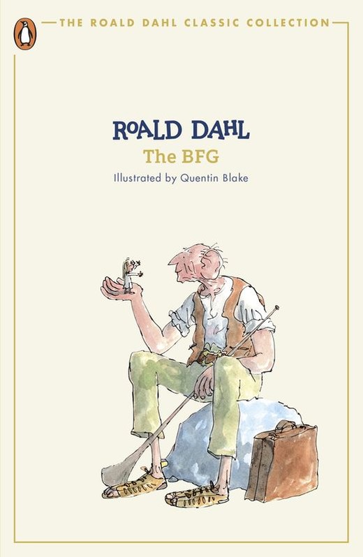 okładka The BFG wer. angielska książka | Roald Dahl