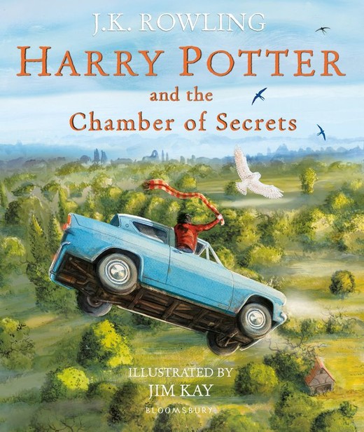okładka Harry Potter and the Chamber of Secrets wer. angielska książka | Jim Kay