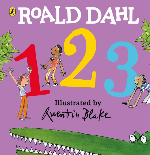 okładka 123 wer. angielska książka | Roald Dahl