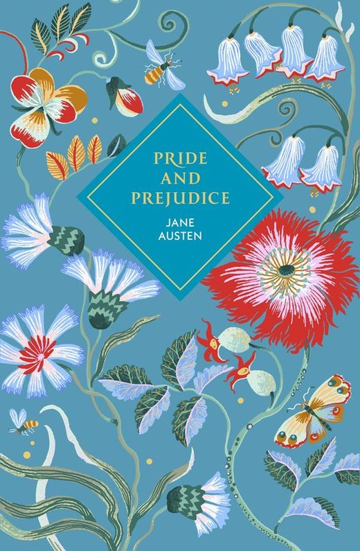 okładka Pride and Prejudice wer. angielska książka | Jane Austen