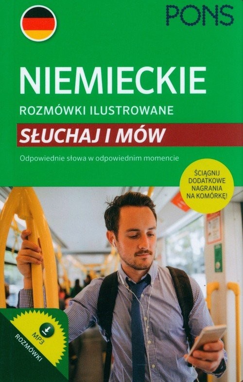 okładka Niemieckie rozmówki ilustrowane słuchaj i mów + mp3 wydanie 2 książka