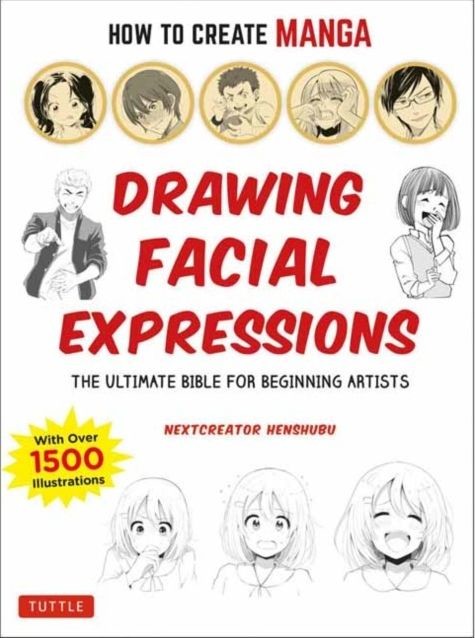 okładka How To Create Manga Drawing Facial Expressiens wer. angielska książka