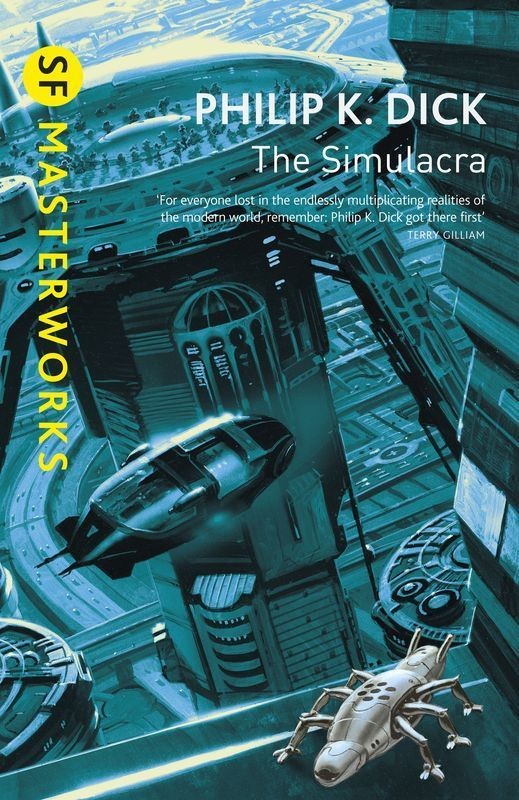 okładka The Simulacra wer. angielska książka