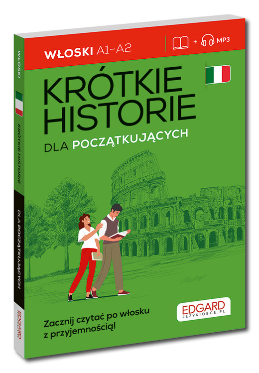 okładka Włoski Krótkie historie. Dla początkujących. Poziom A1-A2 książka | Opracowanie zbiorowe