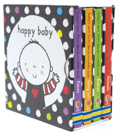 okładka Baby's Very First Black and White Little Library wer. angielska książka | Watt Fiona