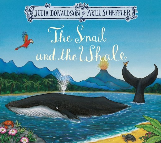 okładka The Snail and the Whale wer. angielska książka | Axel Scheffler