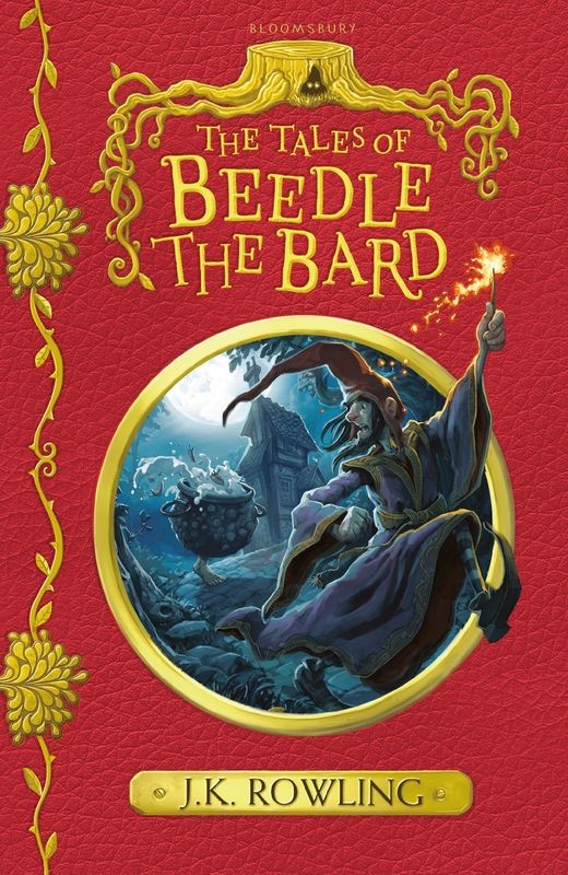 okładka The Tales of Beedle the Bard wer. angielska książka