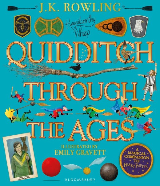 okładka Quidditch Through the Ages wer. angielska książka