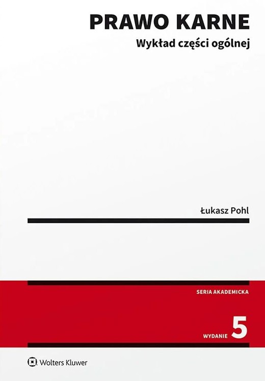 okładka Prawo karne. Wykład części ogólnej książka