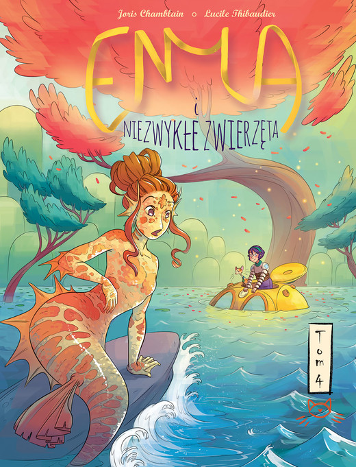 okładka Enola i niezwykłe zwierzęta. Tom 4 książka | Chamblain Joris, Thibaudier Lucile