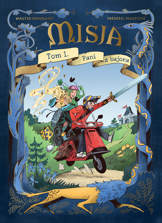 okładka Pani z bajora. Misja. Tom 1 książka | Frederic Maupome