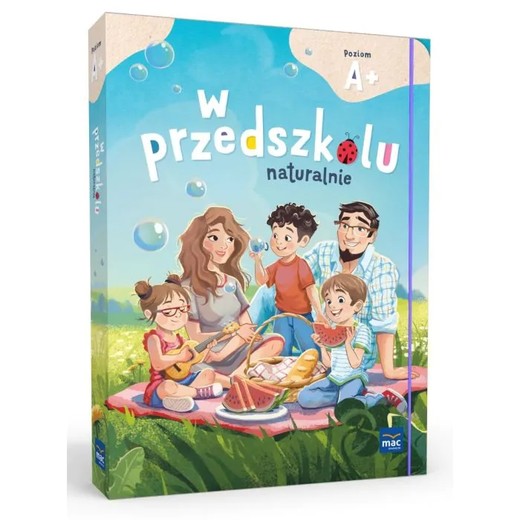 okładka PAKIET W przedszkolu naturalnie. Poziom A+ Czterolatek książka | Marzanna Krajewska