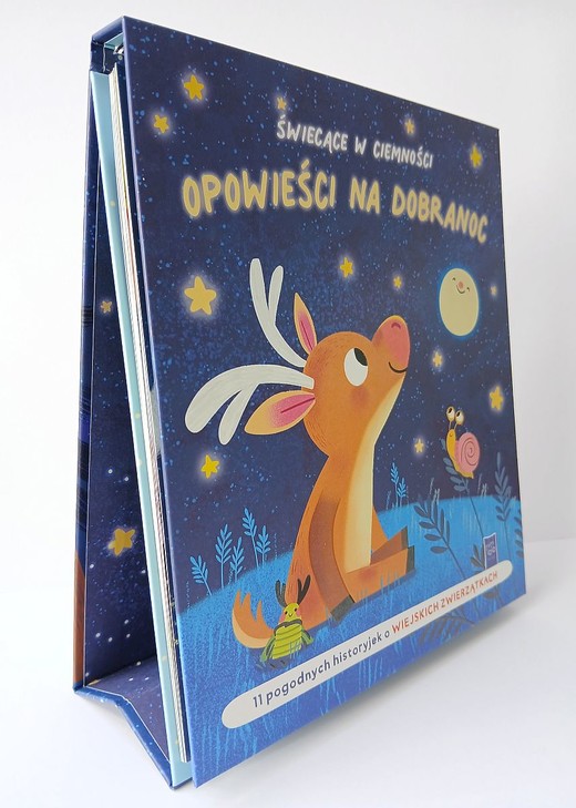 okładka Wiejskie zwierzątka. Opowieści na dobranoc. Świecące w ciemności książka | Opracowanie zbiorowe