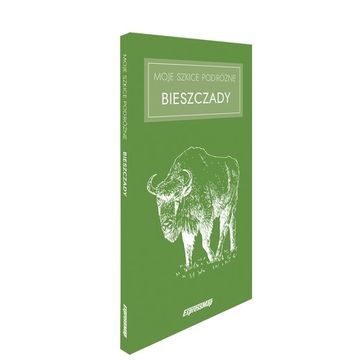okładka Moje szkice podróżne Bieszczady książka
