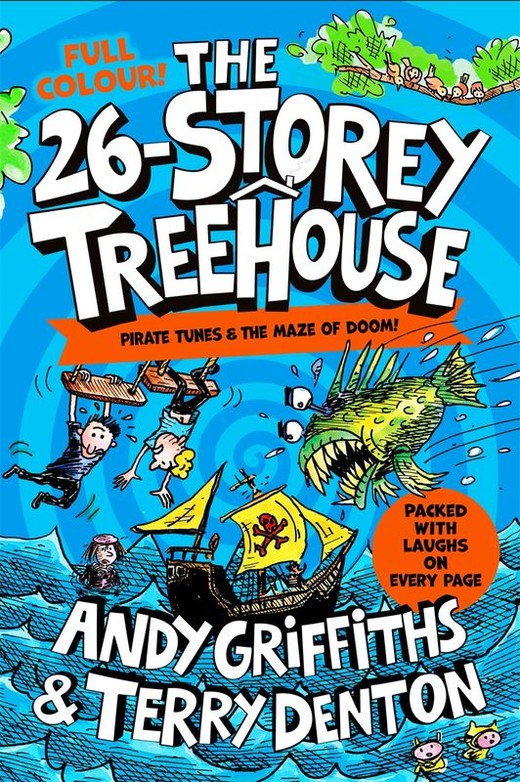 okładka The 26-Storey Treehouse: Colour Edition wer. angielska książka | Andy Griffiths
