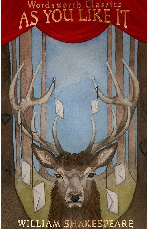 okładka As You Like It. Wordsworth Classics wer. angielska książka | William Shakespeare