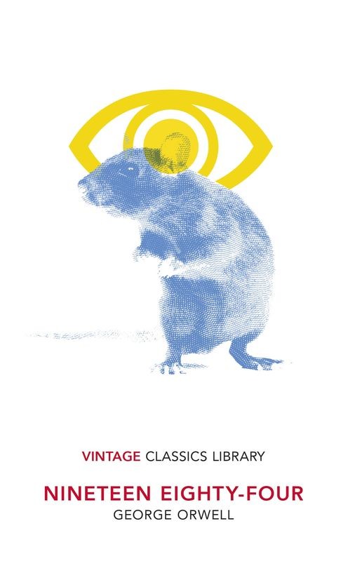 okładka 1984 wer. angielska książka | George Orwell