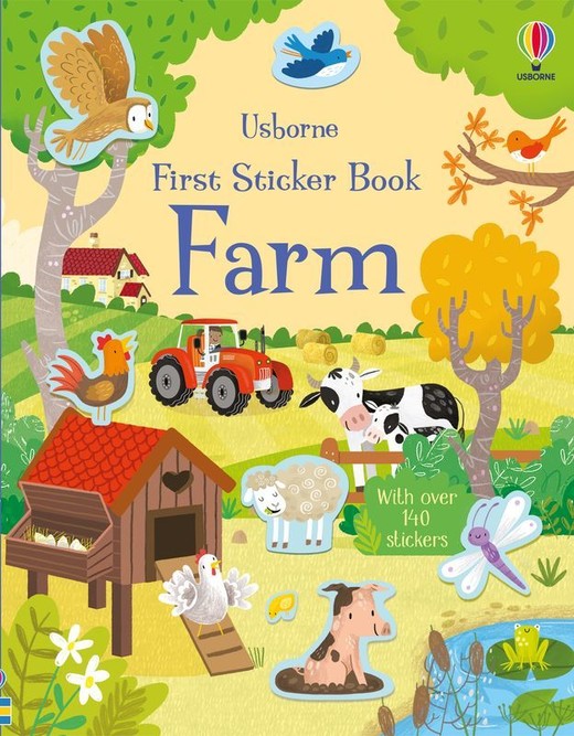 okładka First Sticker Book Farm wer. angielska książka | Kristie Pickersgill