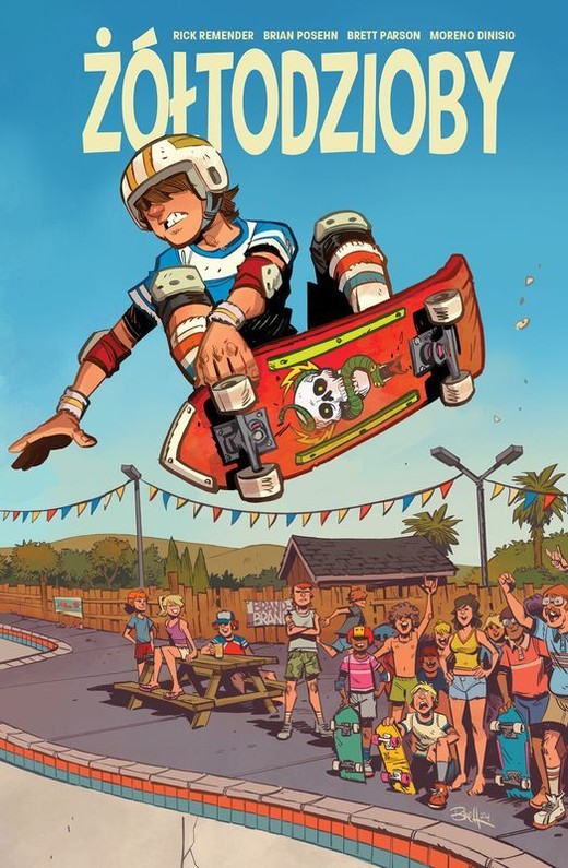 okładka Żółtodzioby książka | Brian Posehn, Rick Remender