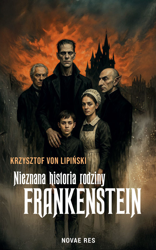 okładka Nieznana historia rodziny Frankenstein książka