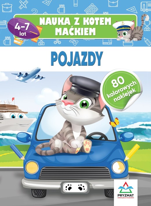 okładka Pojazdy. Nauka z kotem Maćkiem książka