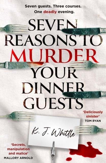 okładka Seven Reasons to Murder Your Dinner Guests książka