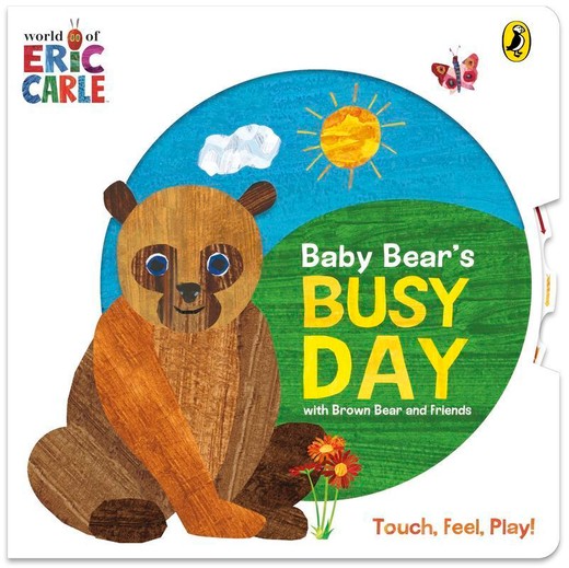 okładka Baby Bear's Busy Day książka | Eric Carle