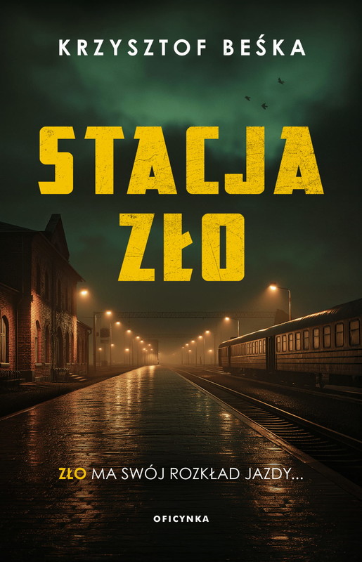 okładka Stacja zło książka