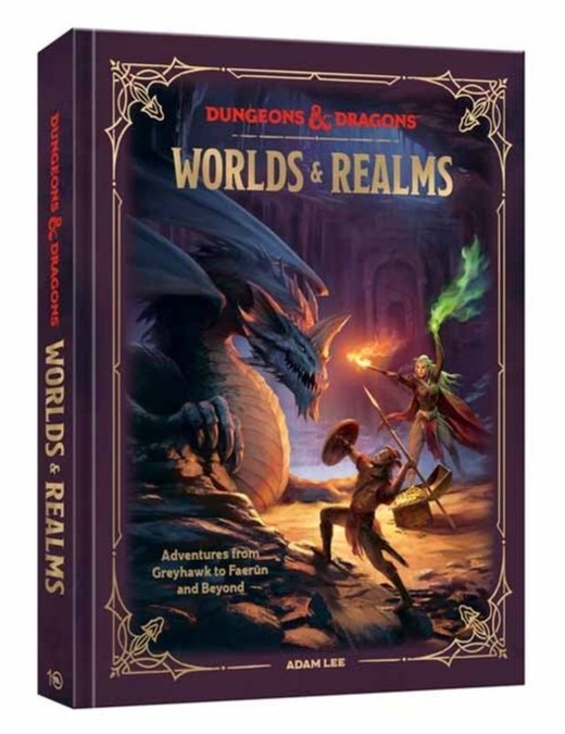 okładka Dungeons & Dragons Worlds & Realms książka