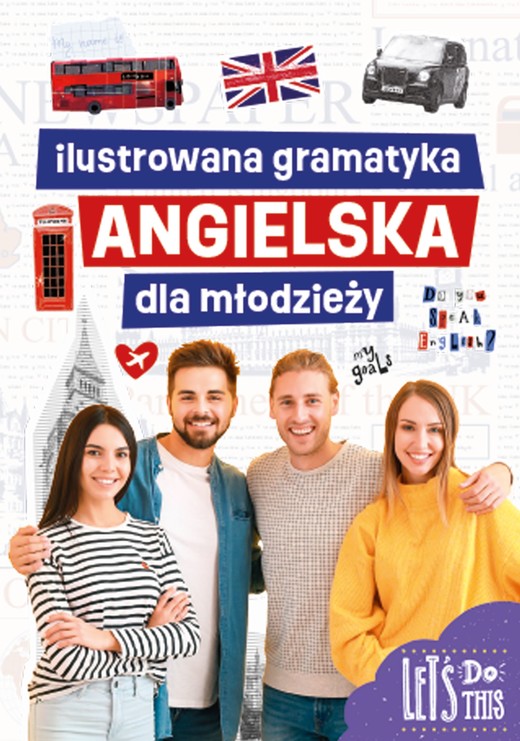 okładka Ilustrowana gramatyka angielska dla młodzieży książka | Marta Machałowska