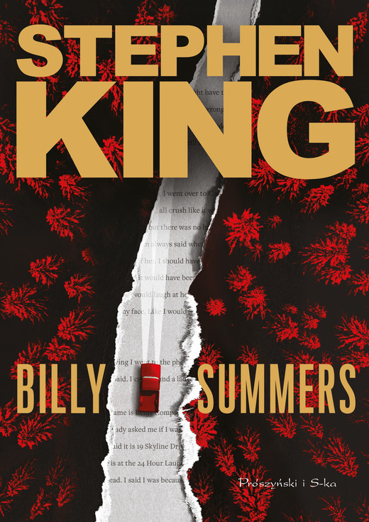 okładka Billy Summers. Duże Litery książka | Stephen King