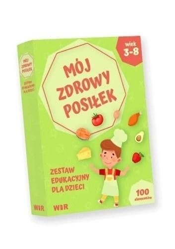 okładka Mój zdrowy posiłek. Zestaw edukacyjny dla dzieci książka