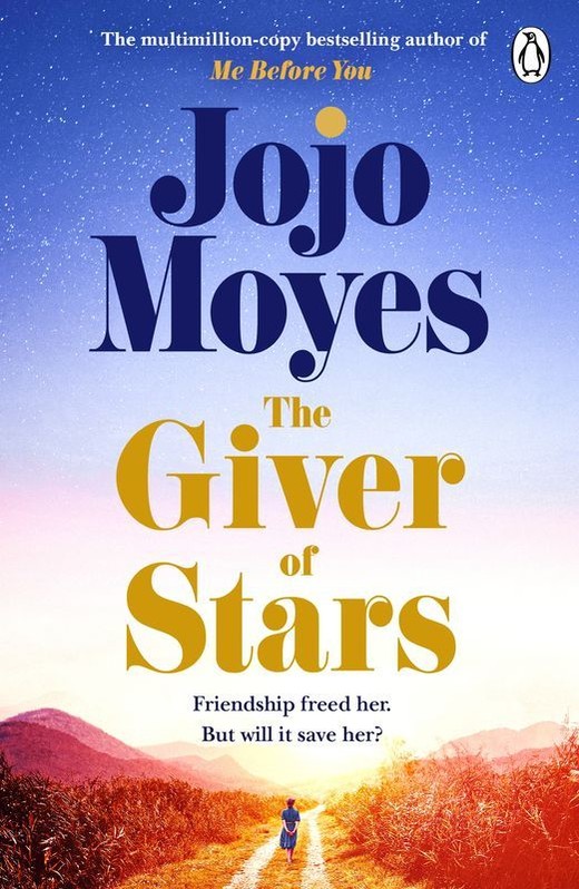 okładka The Giver of Stars wer. angielska książka | Jojo Moyes