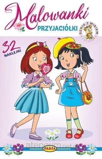 okładka Przyjaciółki. Malowanki książka | Opracowanie zbiorowe