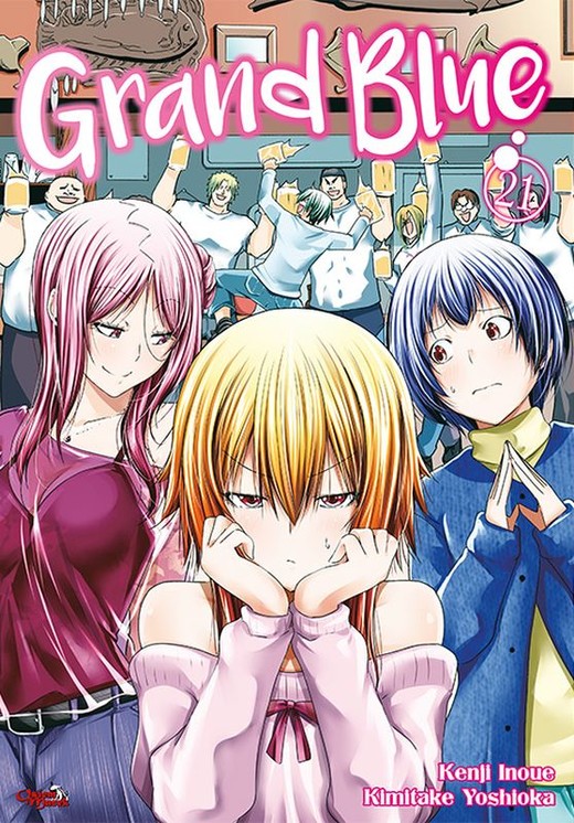 okładka Grand Blue. Tom 21 książka | Kenji Inoue, Kimitake Yoshioka